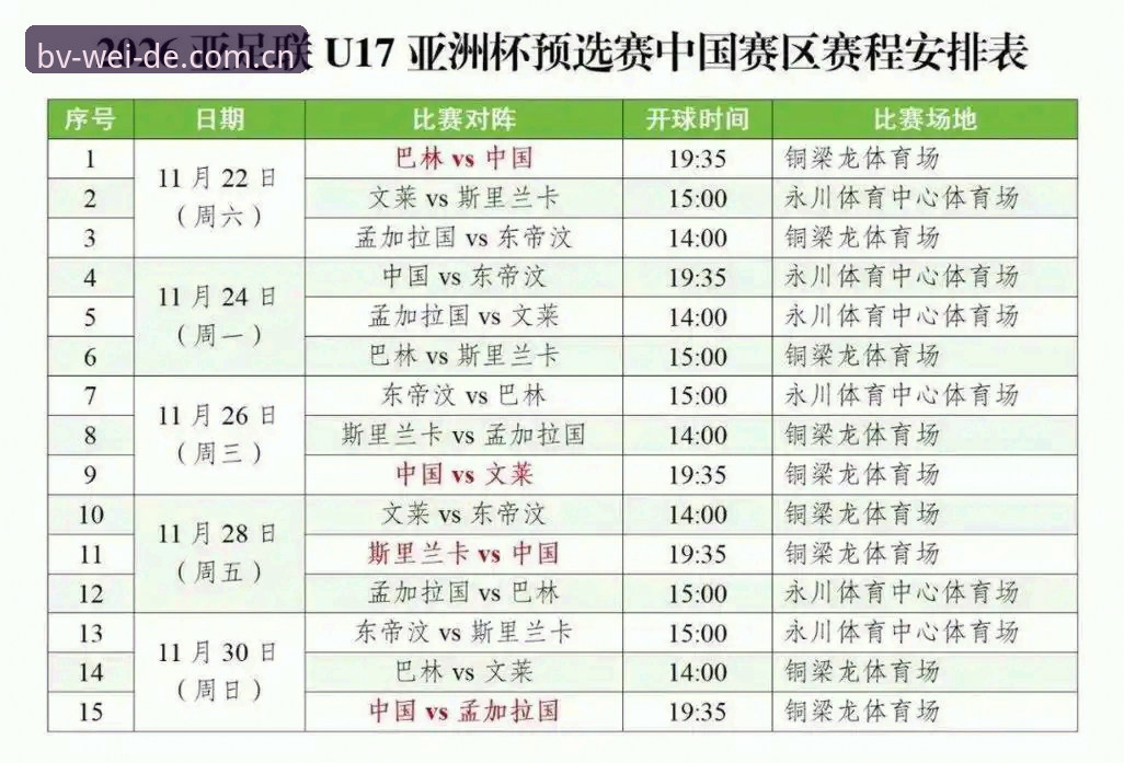 U17世界杯抽签深度分析：伟德体育平台用户如何看懂国足新格局